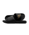 ScrapLife Sport Slides - Black With Gold Logo Wrestling Shoes